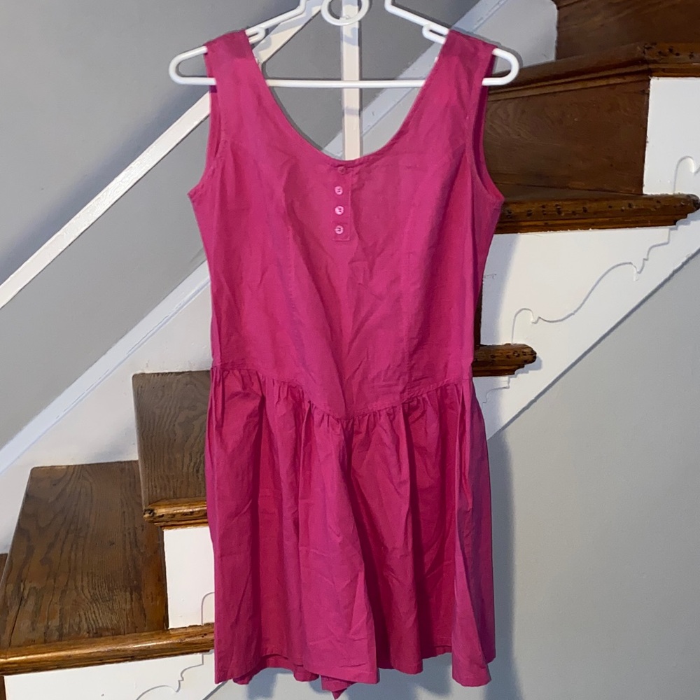 Pink Sleeveless romper Size XL